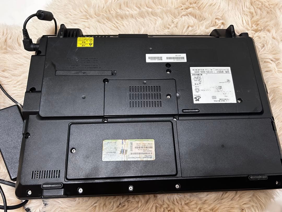 富士通 ノートPC Windows 7 Intel Core 2 Duo