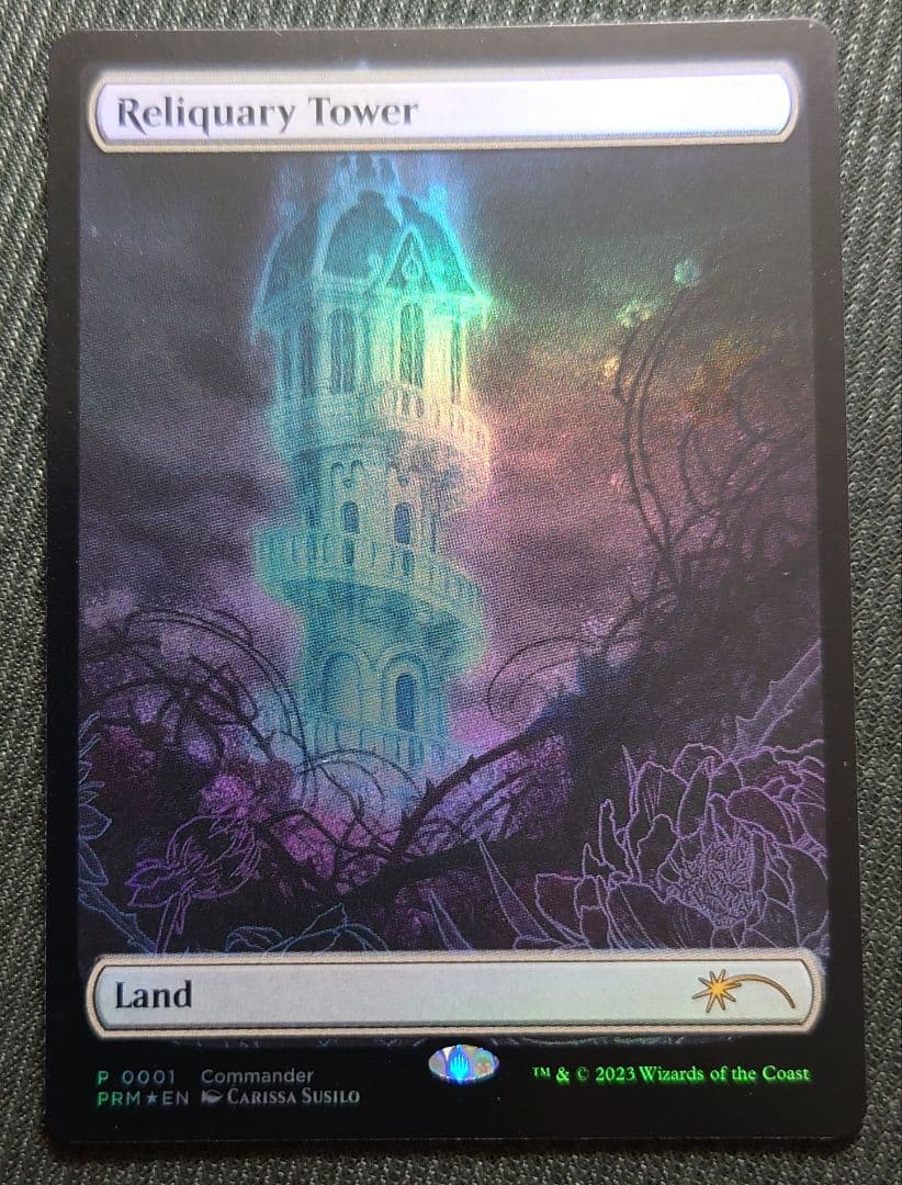 mtg 超稀少 プロモ テキストレス フルアート 聖遺の塔 英語版 FOIL mtg 稀少 プロモ テキストレス フルアート 聖遺の塔 英語版 - メルカリ