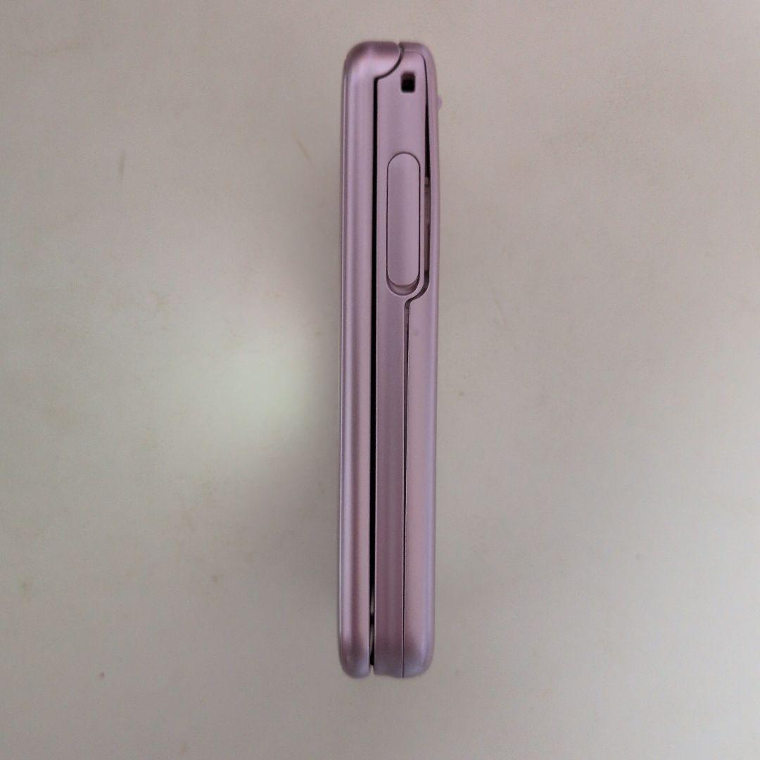 猫まる☆美品☆docomo らくらくホン ピンク ガラケー F-01M