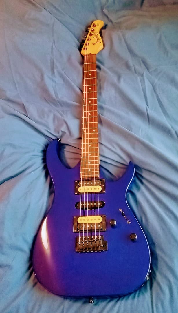 エレキギター ブルーAnboy （フジゲン） - メルカリ