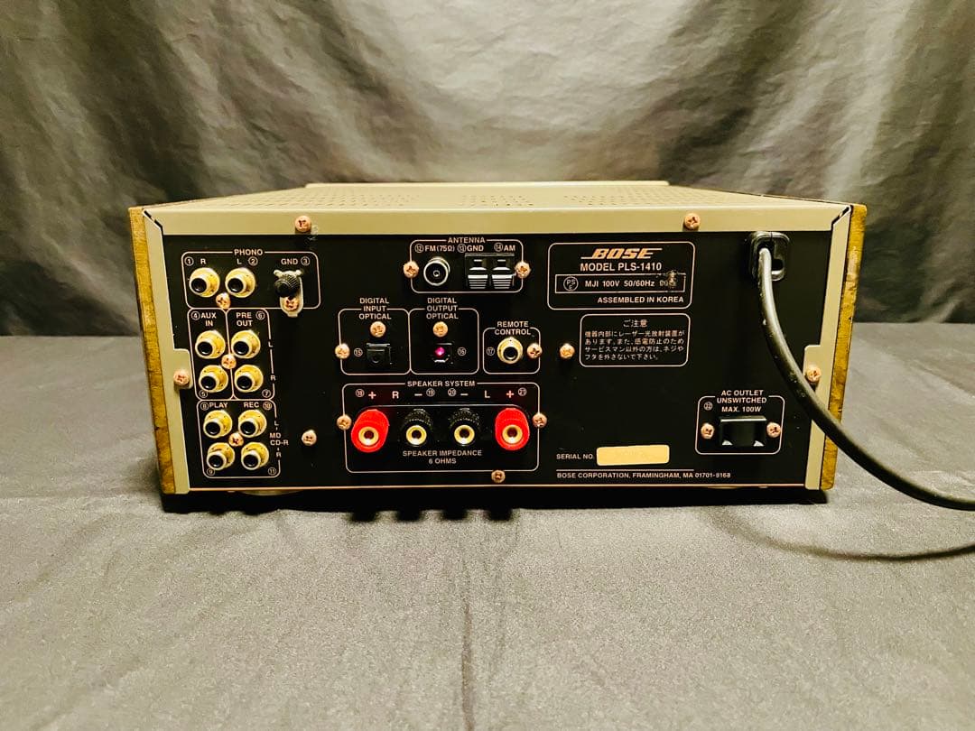 ★BOSE★PLS-1410★極上品★レンズ、ベルト新品　オーバーホール済み