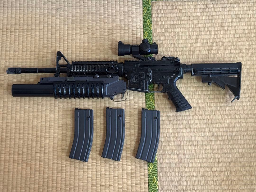 バイオハザード クリス・レッドフィールド風 東京マルイM4 MWS ガスガン バイオハザード クリス・レッドフィールド風 東京マルイM4 MWS