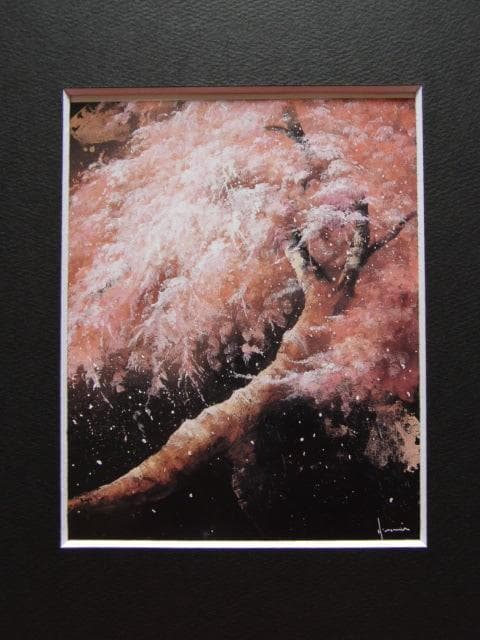 立川広己、【いにしえ】、希少な額装用画集より、美品、新品額装付