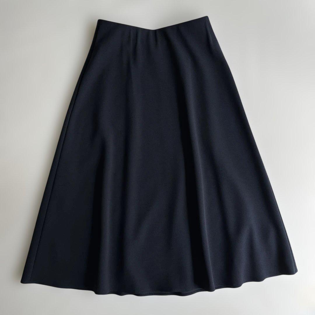 M-PREMIER エムプルミエ 未使用 ニットジョーゼットスカート - メルカリ