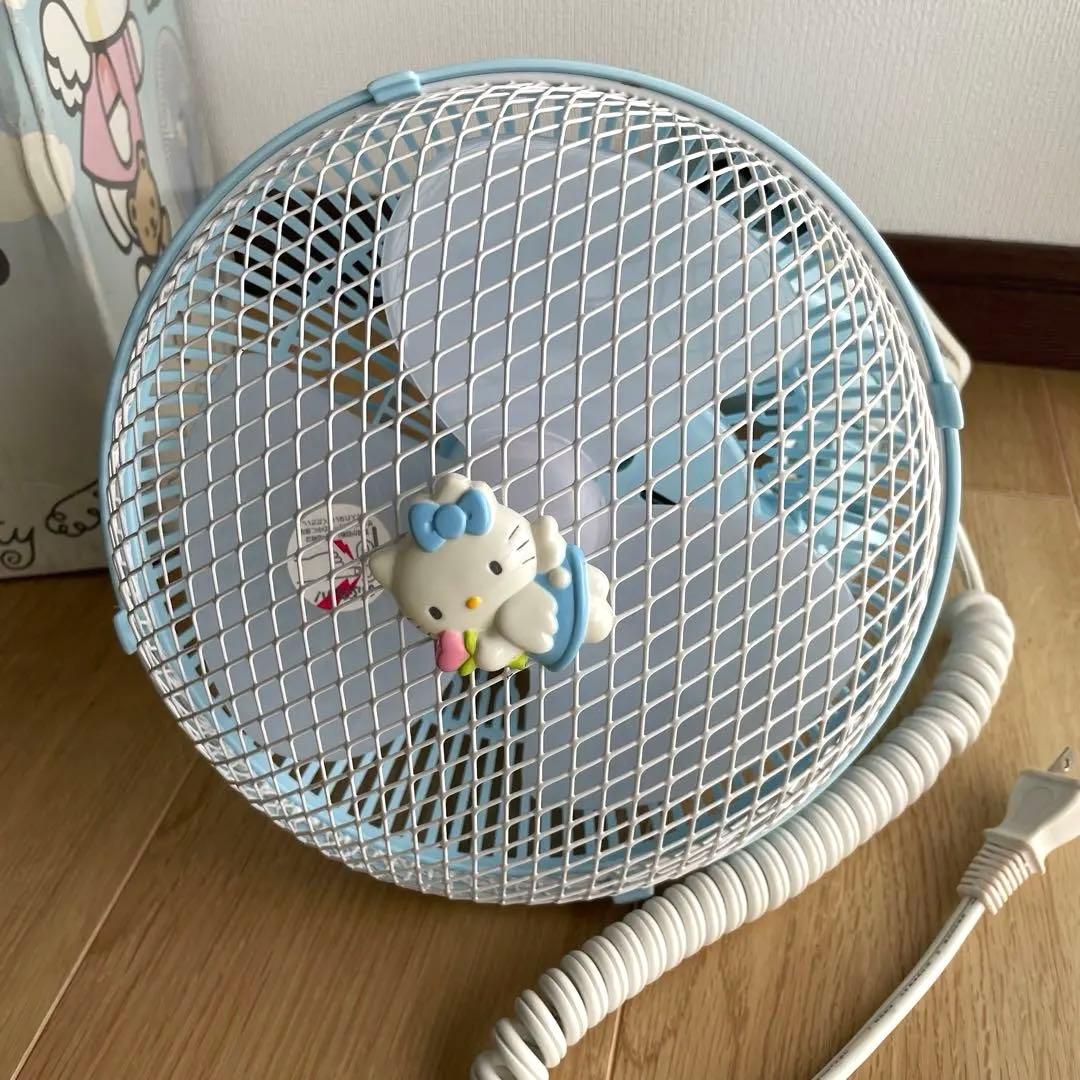 希少　キティちゃん　クリップ扇風機　2000年製