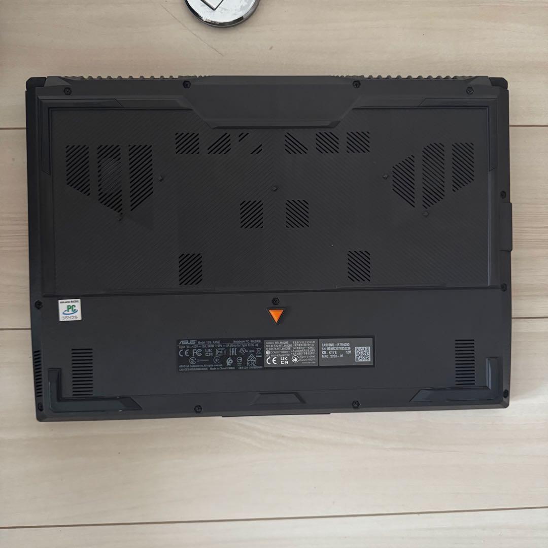 ゲーミングPC RTX4050 保証付き