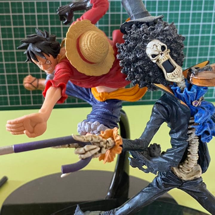 ブルック ルフィ 造形王頂上決戦 フィギュア ワンピース - メルカリ