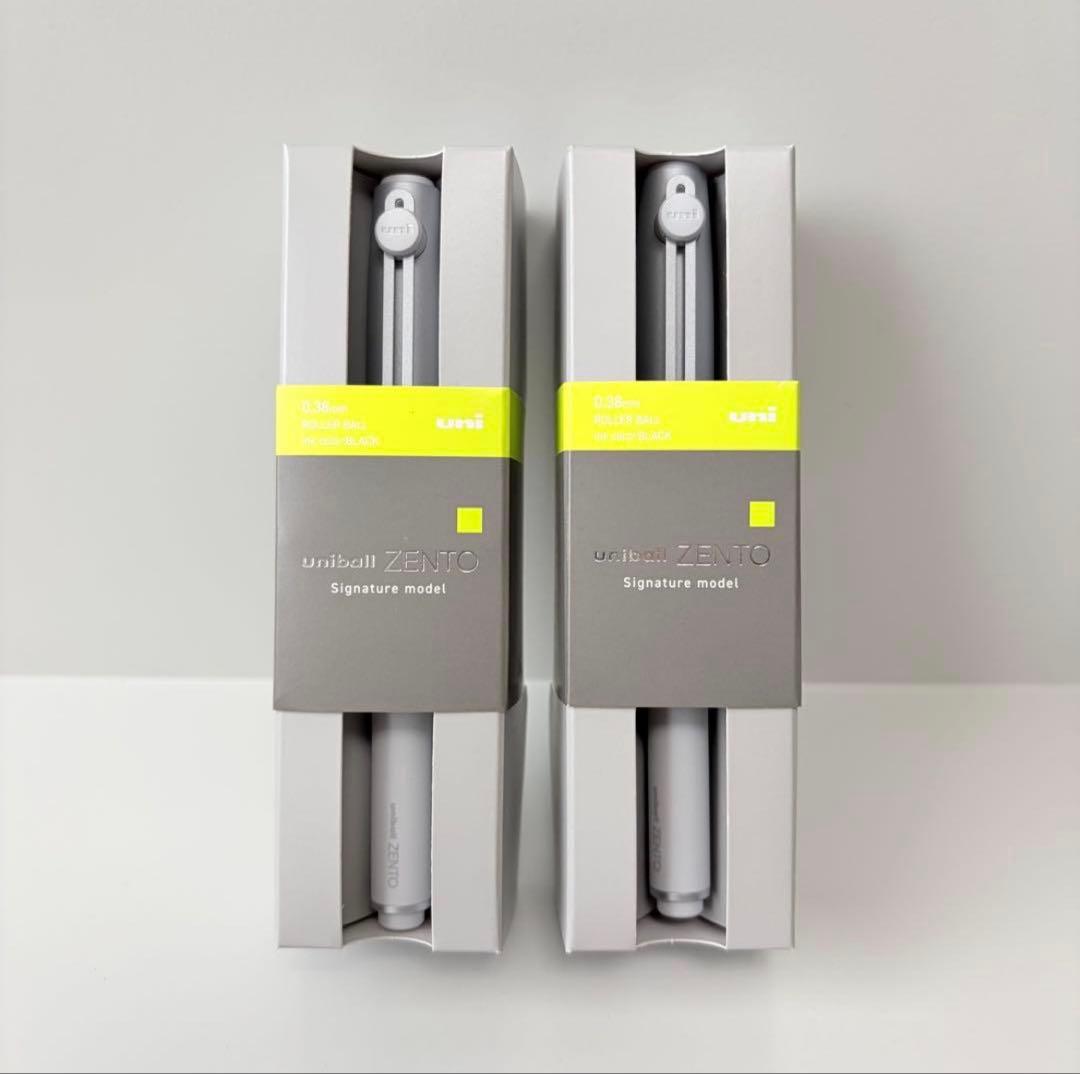 uni-ball ZENTO Signature model 0.38mm 2本 - メルカリ