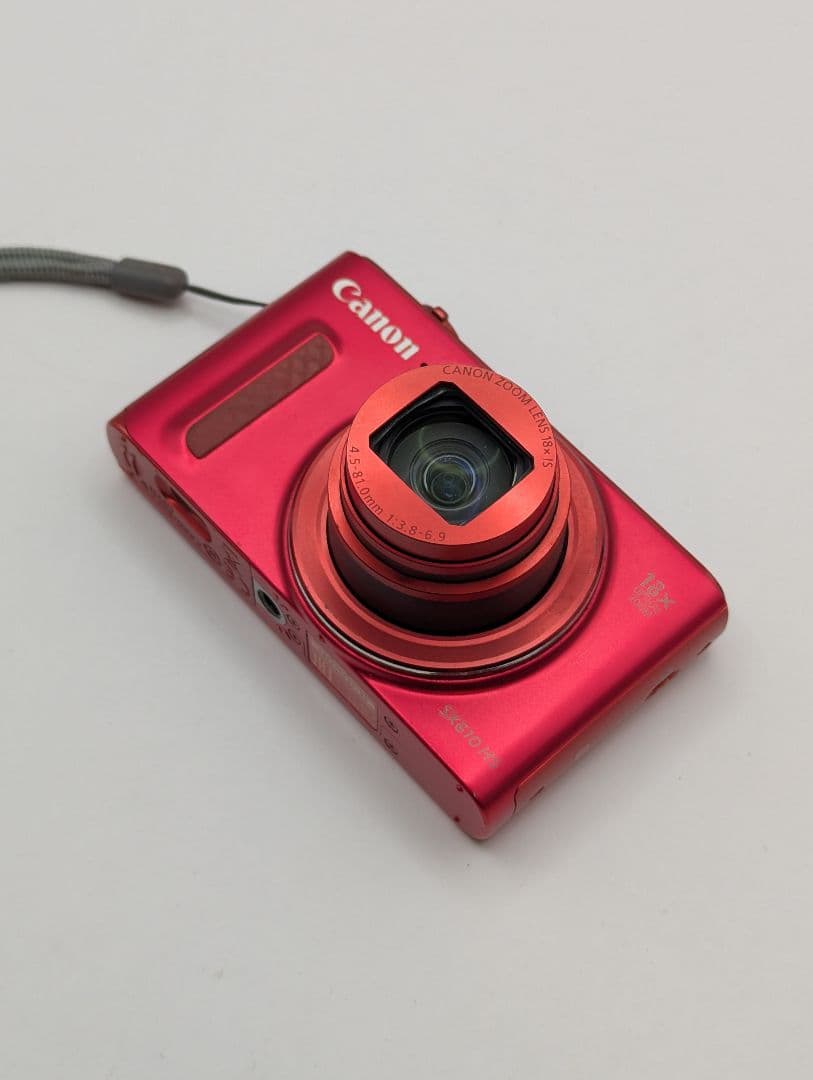 Canon PowerShot SX610 HS レッド