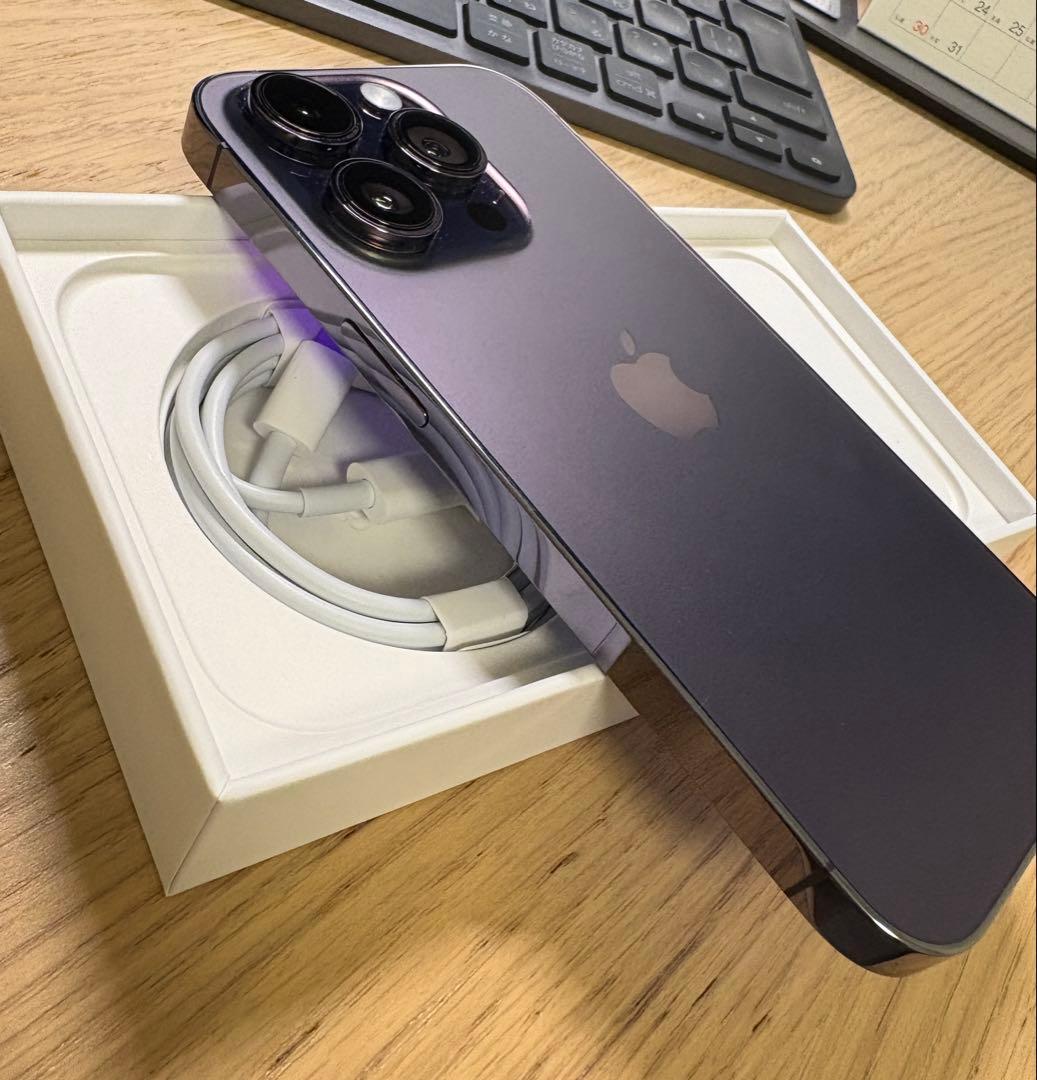 美品ドット欠け Apple iPhone 14 Pro 256gb本体