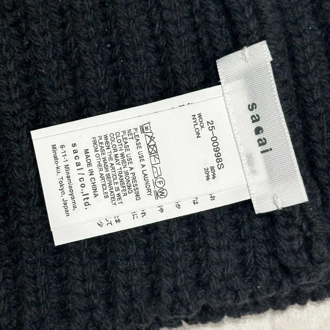 Sacai Carhartt WIP ネックウォーマー(黒) - メルカリ