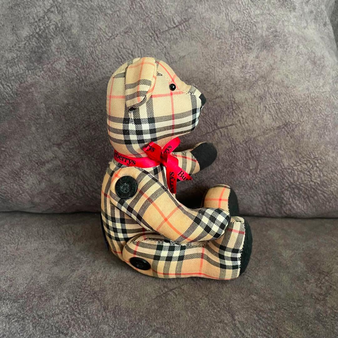 激レア】BURBERRY バーバリー テディベア - メルカリ