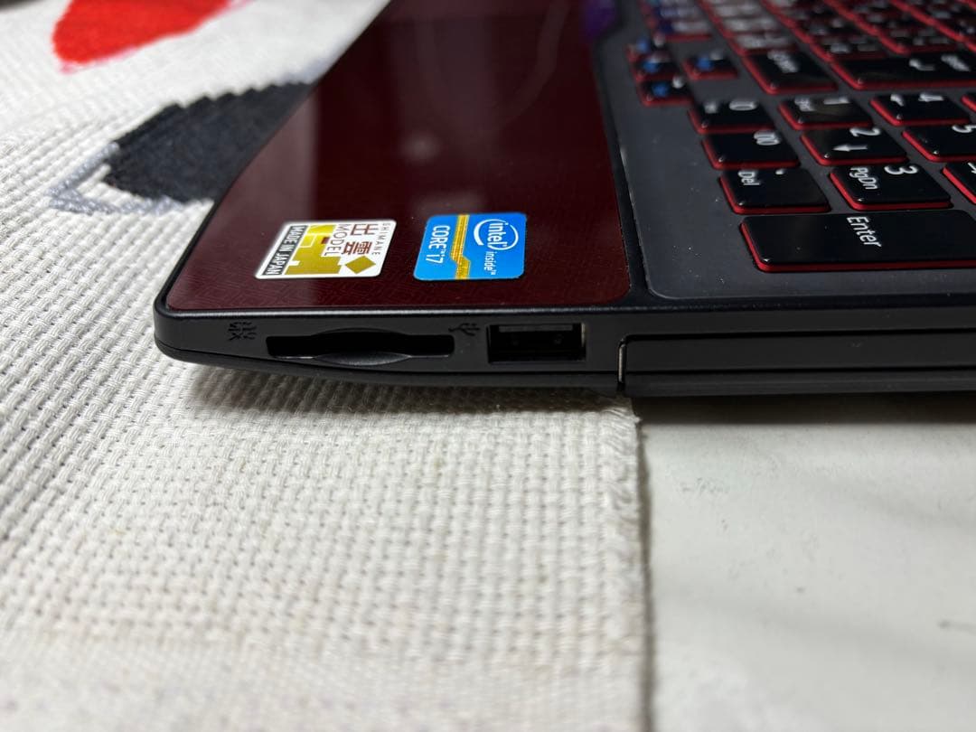 【Core i7/メモリ8GB】富士通 LIFEBOOK AH77/J 動作確認