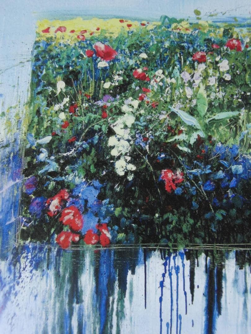 J.トレンツ・リャド、【フローレス】、希少な額装用画集より、状態良好