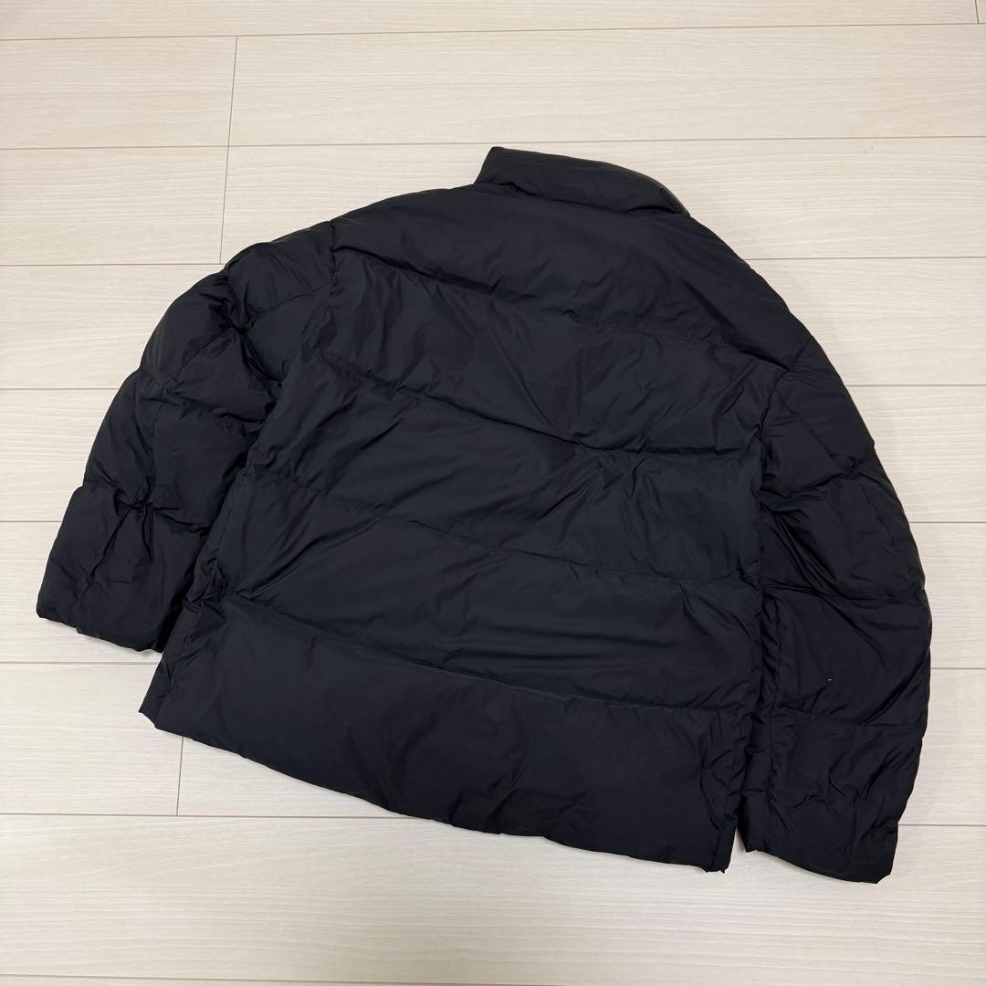 ユニクロ パウダーソフトダウンジャケット レディース L ブラック 美品