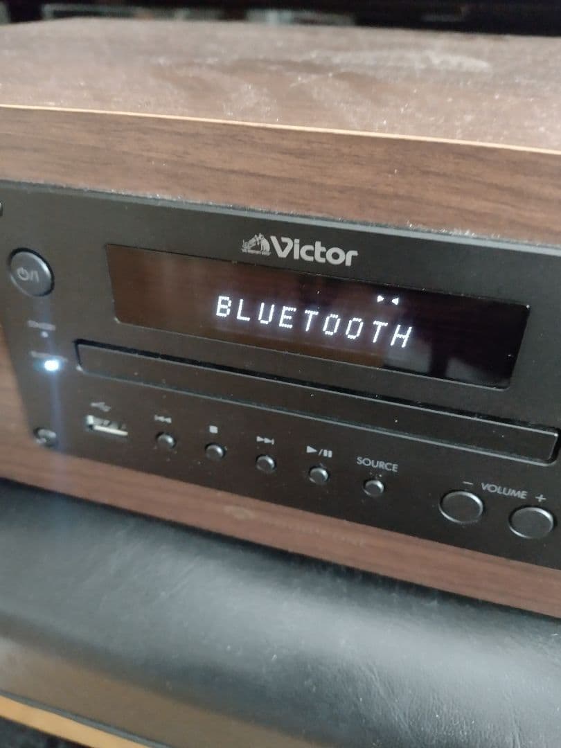 ビクター EX-D6 ウッドコーン CD FM BT USB リモコン 23年