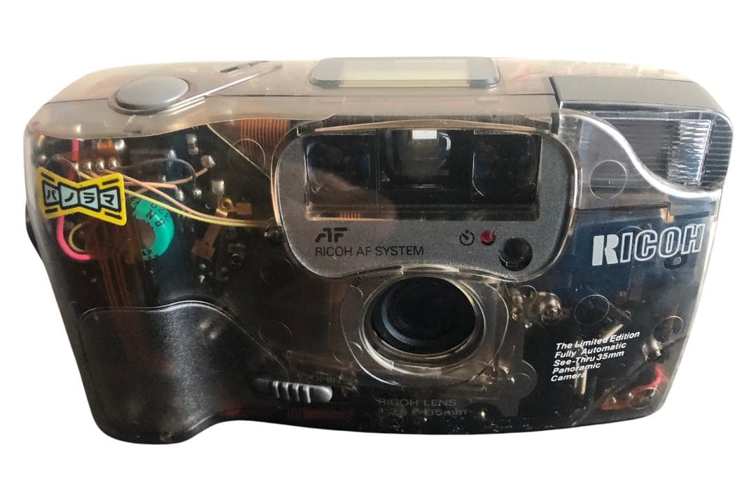 新品 RICOH FF-9SD スケルトン35ミリフィルムカメラ パノラマ対応