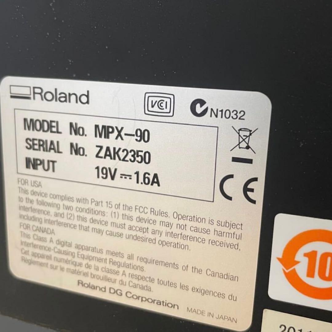 Roland 実働 彫刻機 ZA メタザ MPX-90 ローランド社製