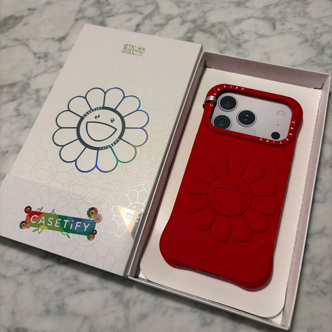 【村上隆 x CASETiFY】FLOWERS BLOOM RED Takashi Murakami / kaikai kiki - Takashi Murakami × CASETiFY