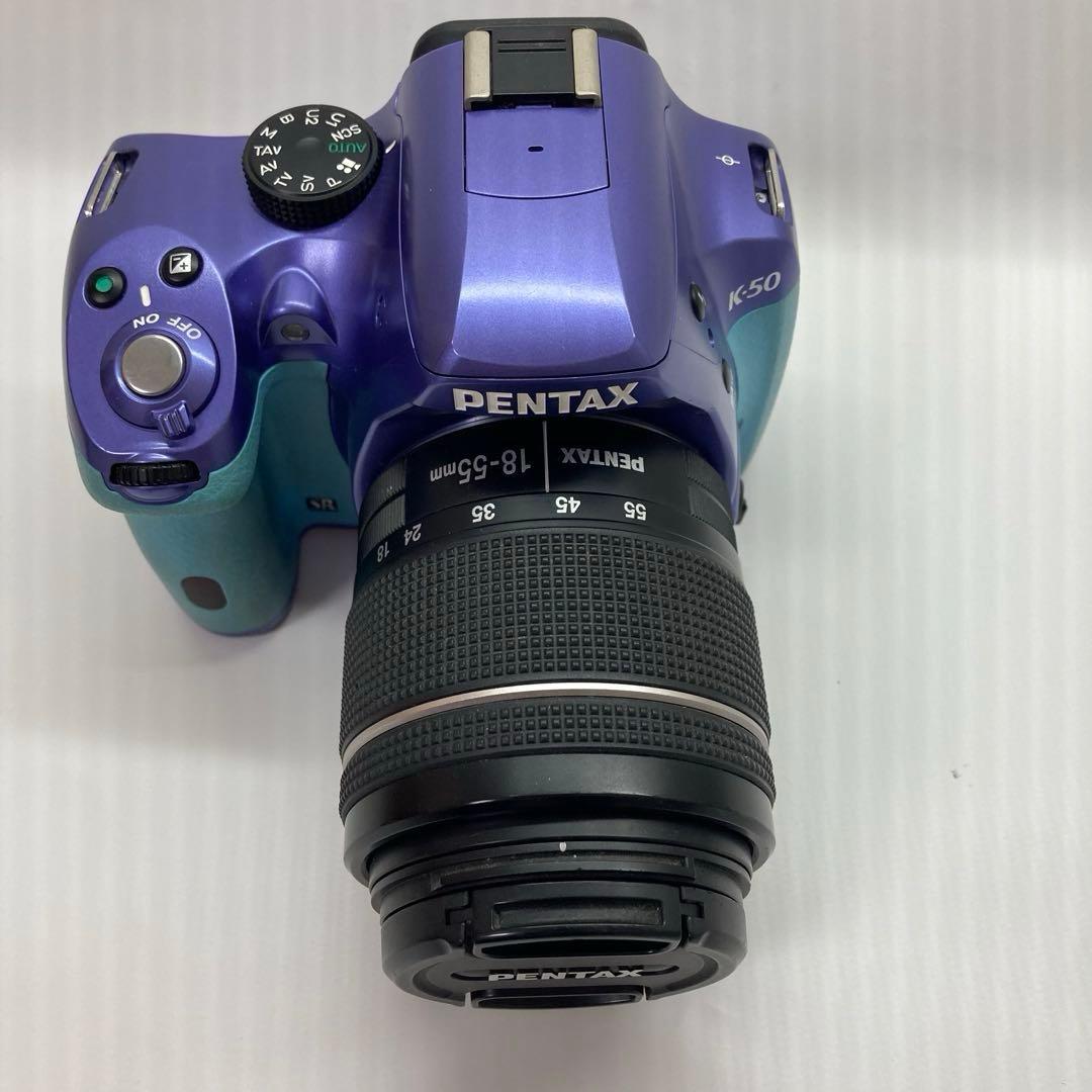 PENTAX K-50・パープルブルーツートンカラー
