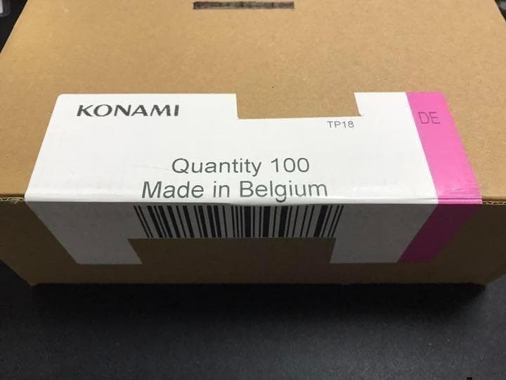 遊戯王 EU ドイツ OTS 18トーナメント未開封 BOX 100パック 入り