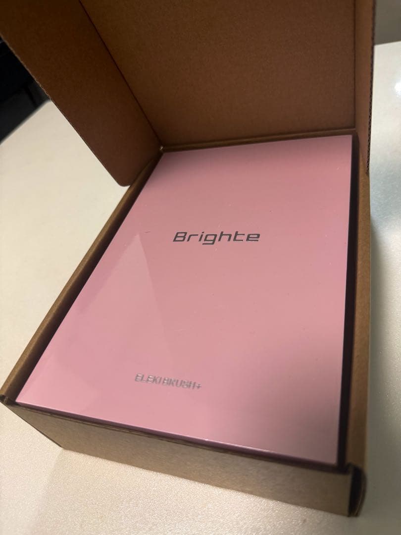 ★新品未開封おまけ付★Brighte ELEKI BRUSH★人気のピンク