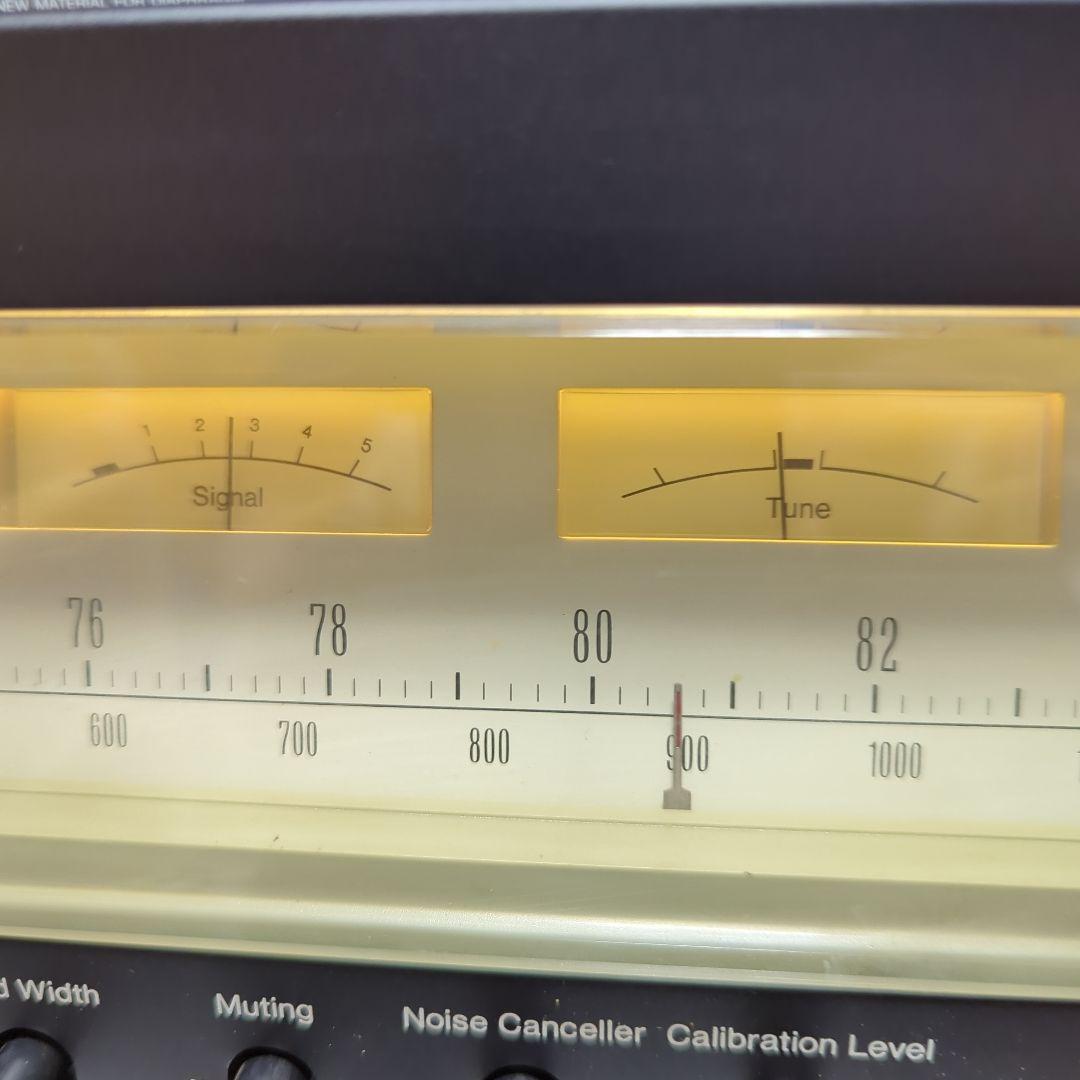 （昭和レトロ 実動商品）サンスイ AM/FMチューナー TU-707