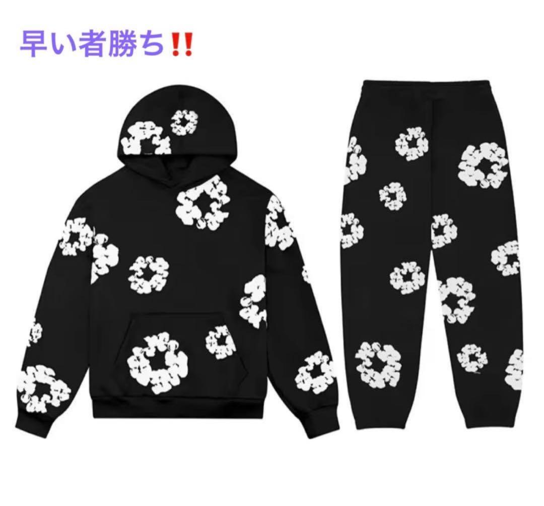 【✨DENIM TEARS✨】 Lサイズ　セットアップ　デニムティアーズ 新品DENIM TEARS】 Lサイズ セットアップ デニムティアーズ スウェット