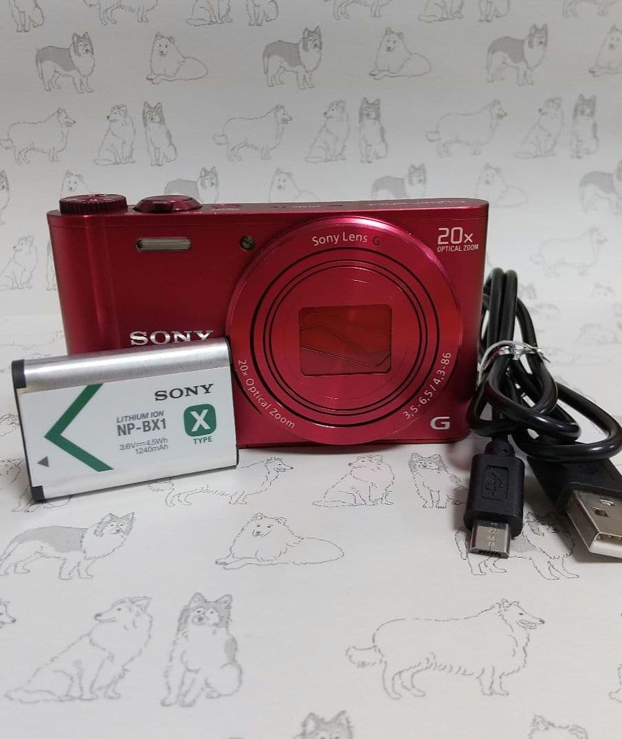 【RS76】SONY Cyber-shot DSC-wx300 デジカメ 本体
