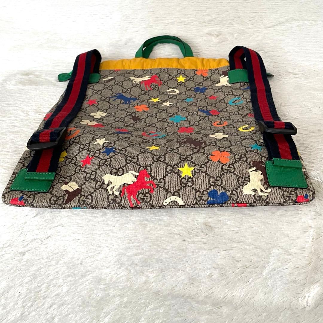 カリケン様⭐️ GUCCI GGスプリーム チルドレンズ リュック - メルカリ