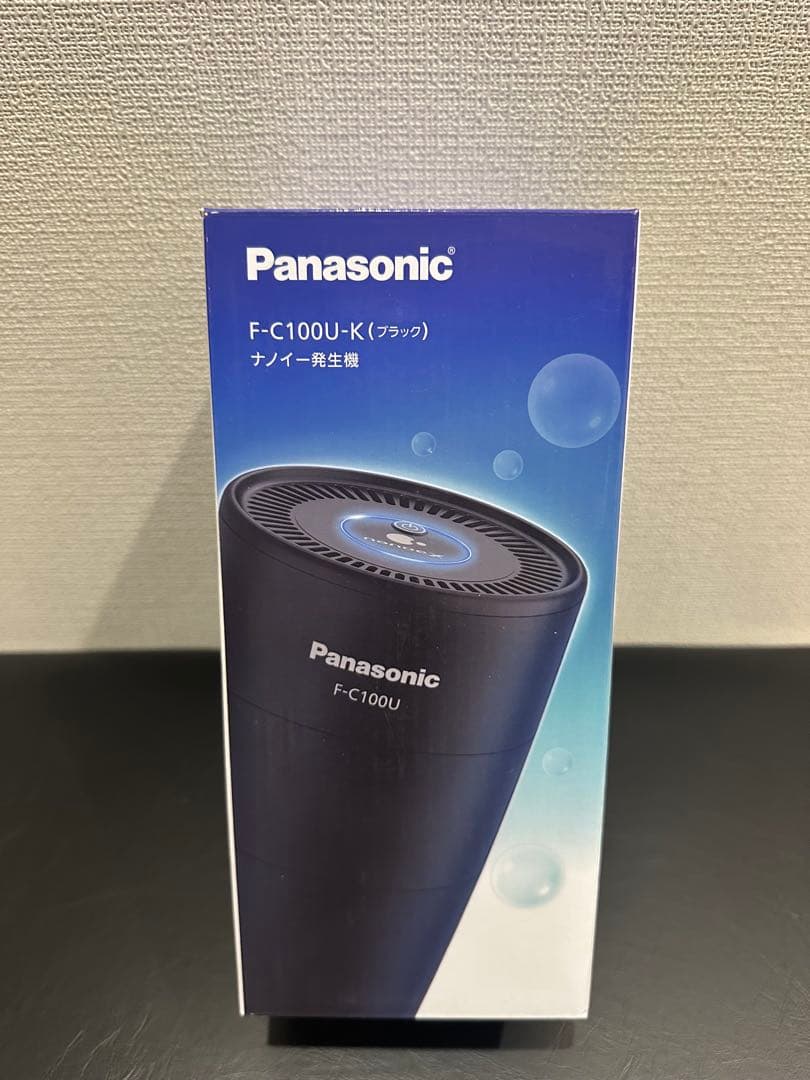 新品未使用　Panasonicパナソニック　ナノイー発生機 Panasonic（パナソニック） ナノイーX発生器 ブラック (適用畳数：1畳