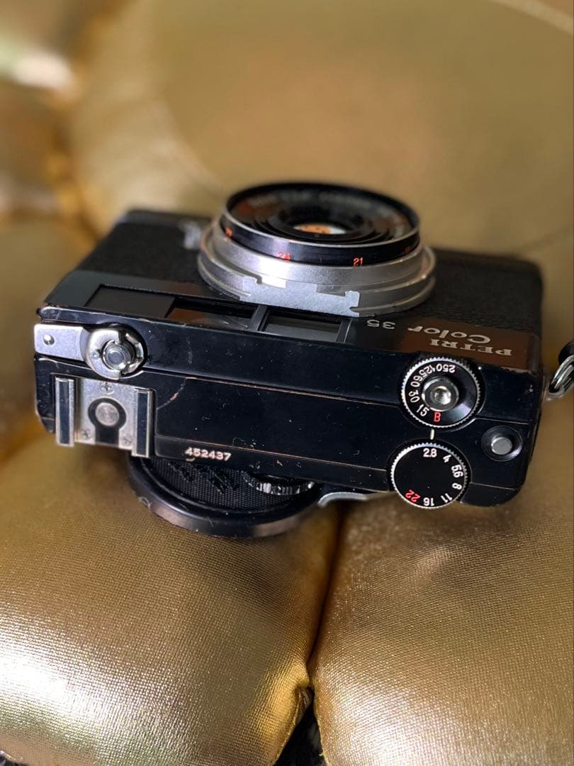 希少ブラック PETRI Color 35 コンパクトカメラ 動作確認済み - メルカリ