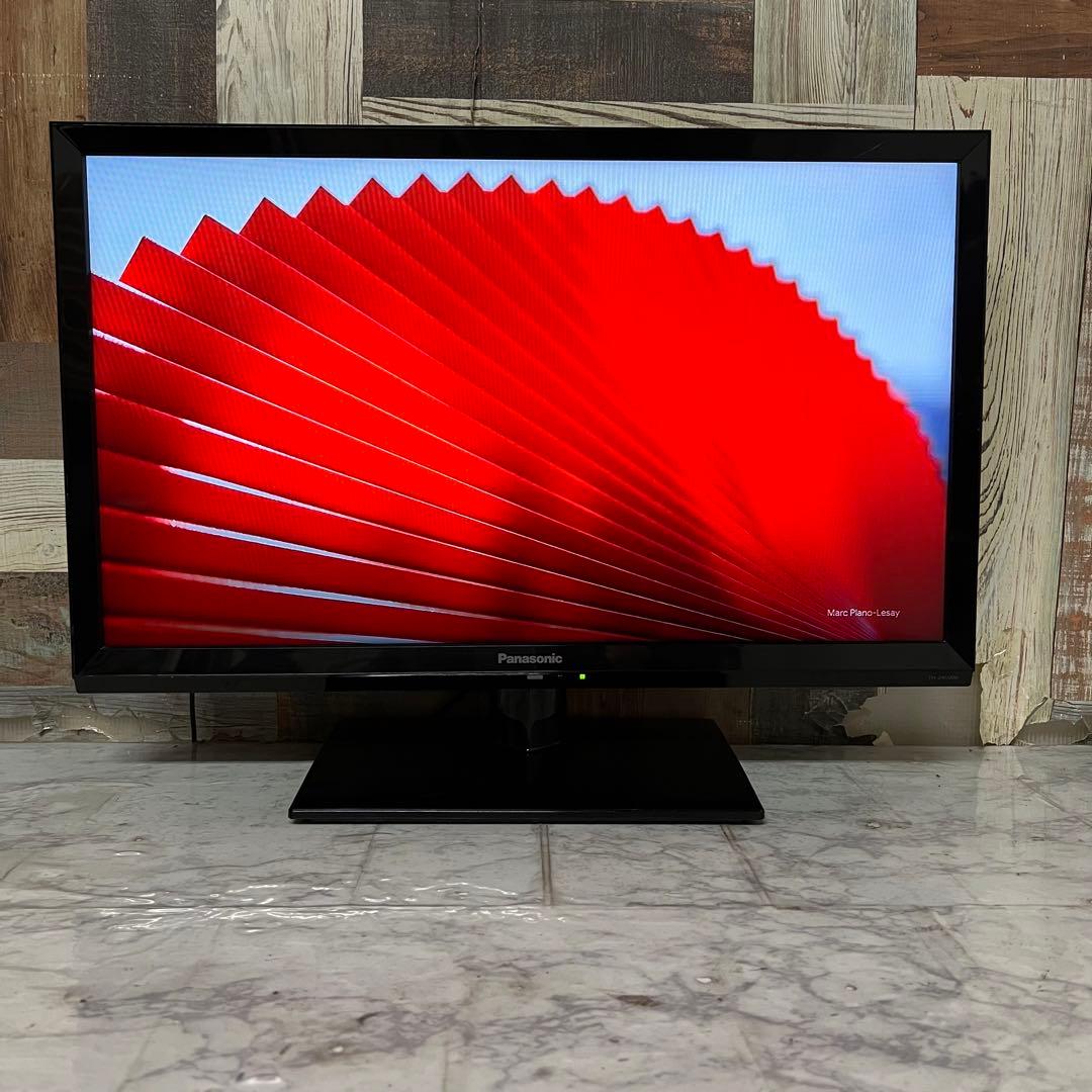 即日受渡❣️全国送料込4年前購入パナソニック24型液晶テレビWチューナー裏番組録