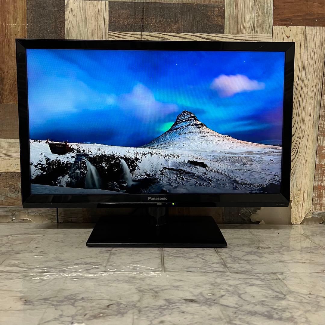 即日受渡❣️全国送料込4年前購入パナソニック24型液晶テレビWチューナー裏番組録