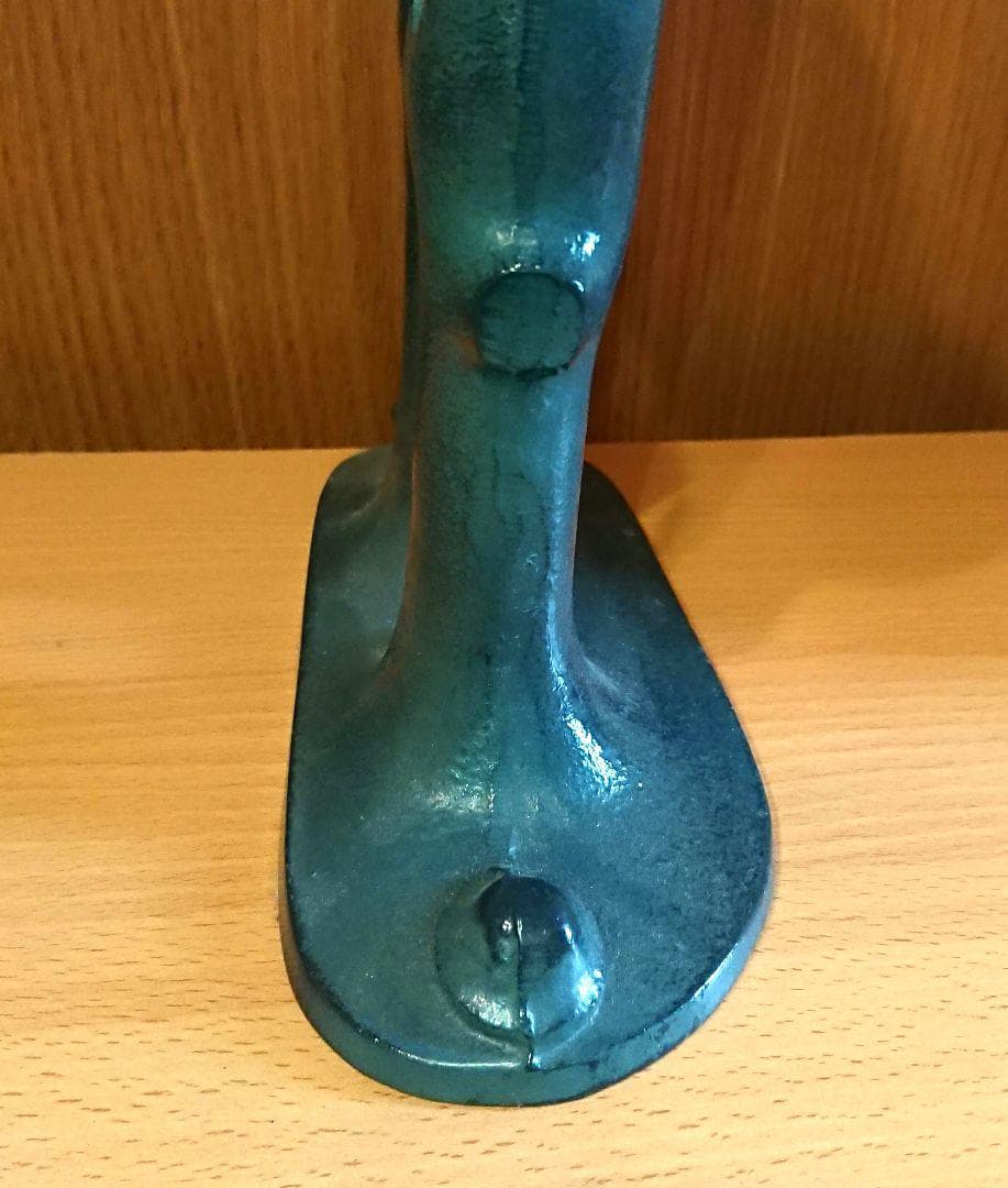 超稀少 山本正道 ブロンズ像 セール中 樹と少女 彫刻 オブジェ