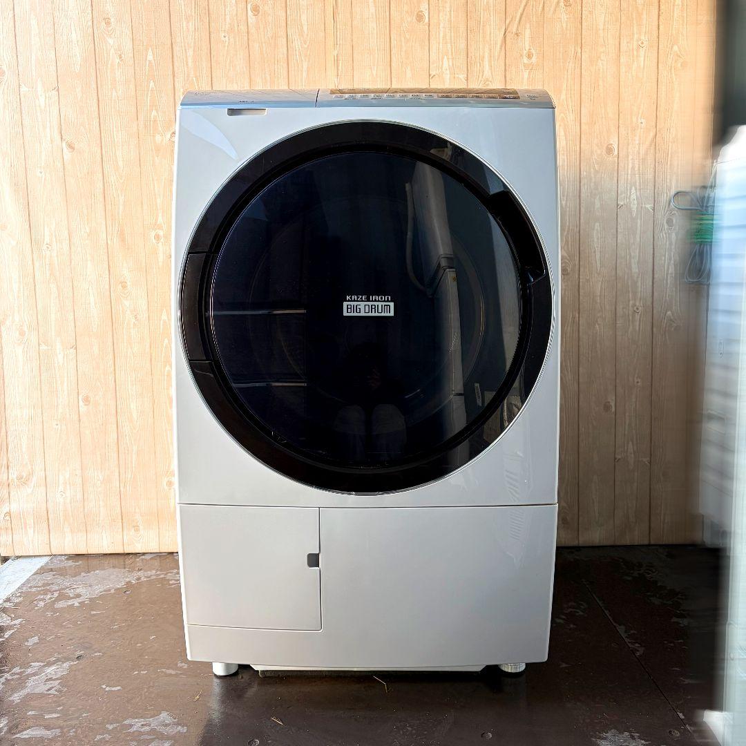 配送設置無料！Sランク純正HITACHI多機能ジャストサイズドラム！完動超美品！