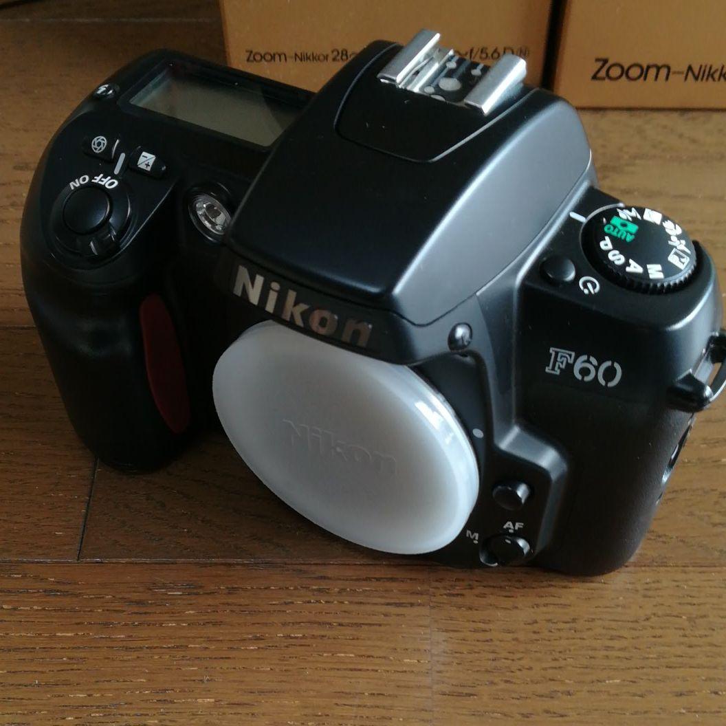 【美品】ニコンカメラ　NIKON F60D PANORAMA BLACK