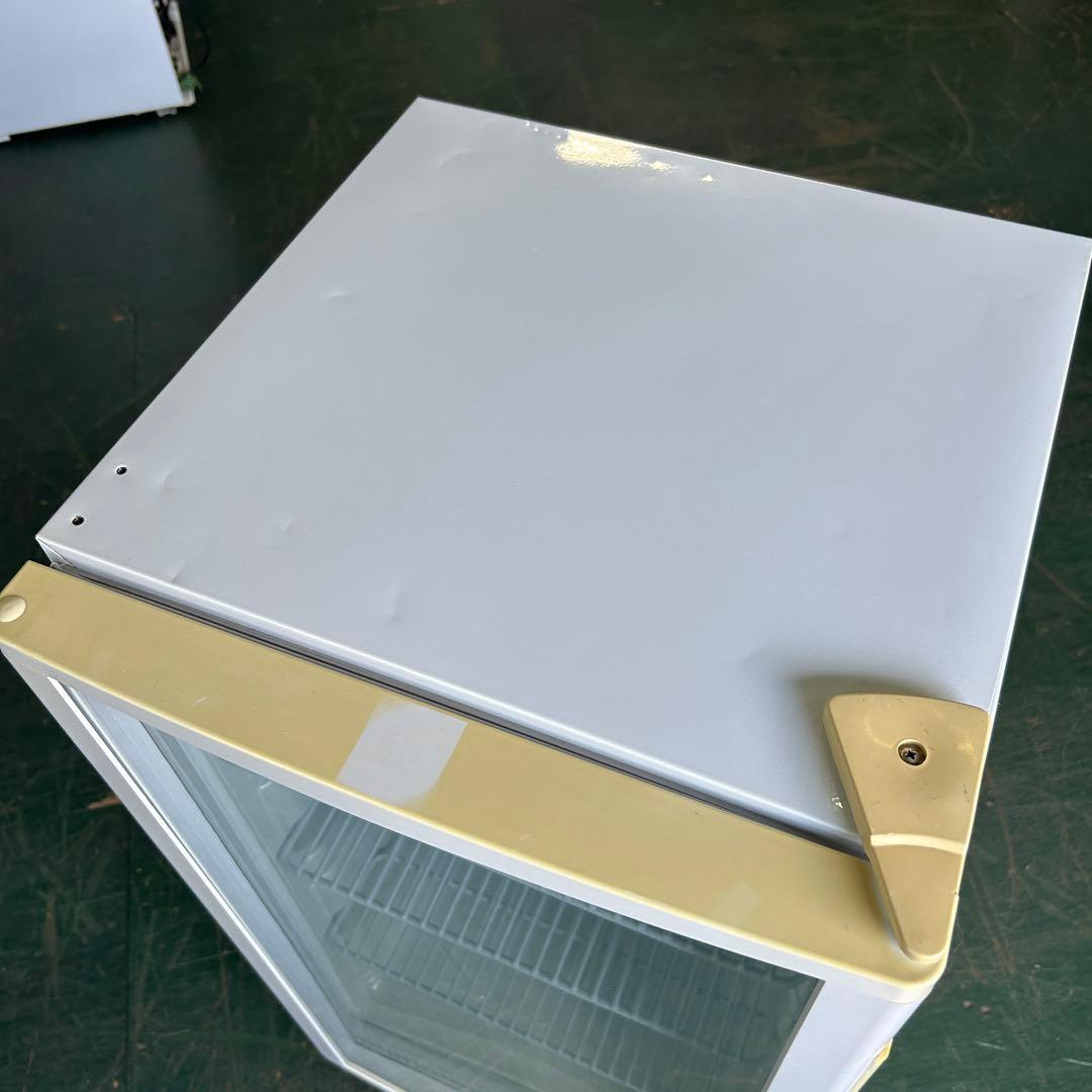 138業務用 冷蔵ショーケース オフィスコンビニ XW-105 左右開き 小型