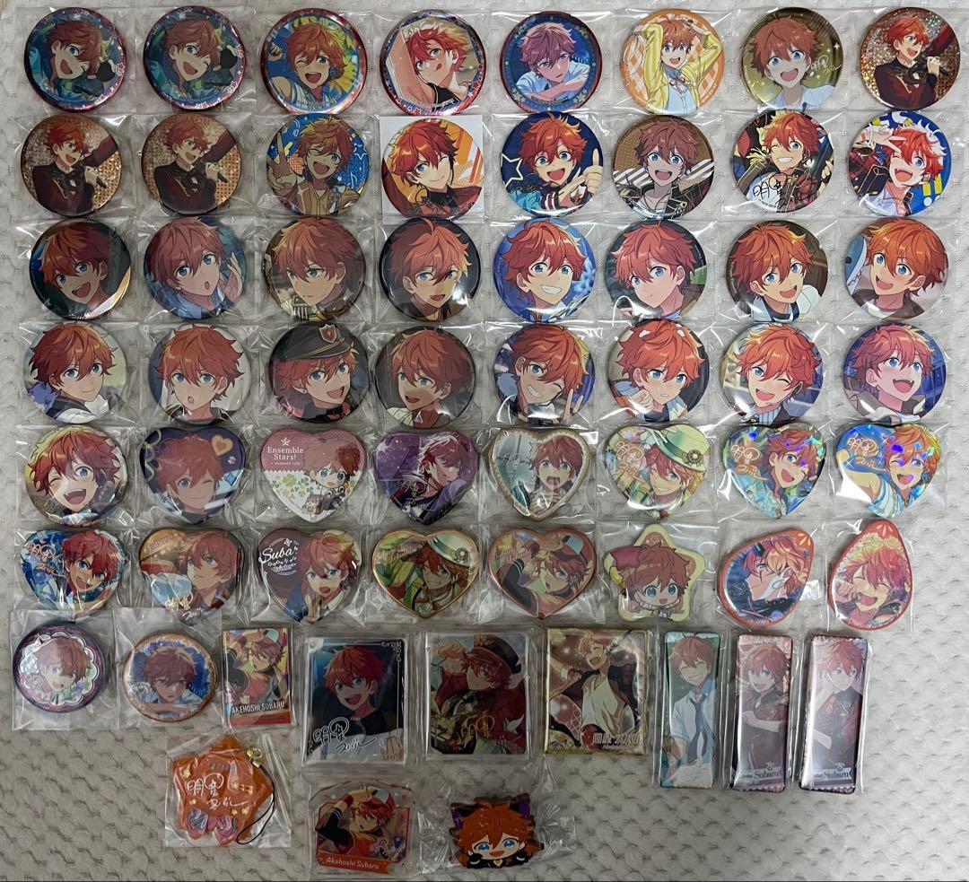 グッズまとめ 【缶バッジ類】 明星スバル あんさんぶるスターズ! 明星スバル 缶バッジ まとめ売り - メルカリ