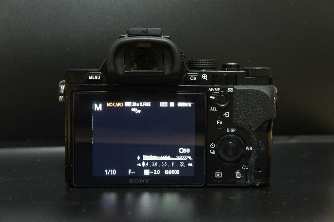 SONY α7 初代 ILCE-7 充電器　バッテリー付 ショット数10898回