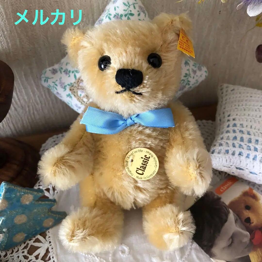 平成レトロ　2003年　シュタイフ　クラシックテディベア14 ブルーリボン テディベア 1909 | ドイツ最高級テディベアのシュタイフ日本公式サイト