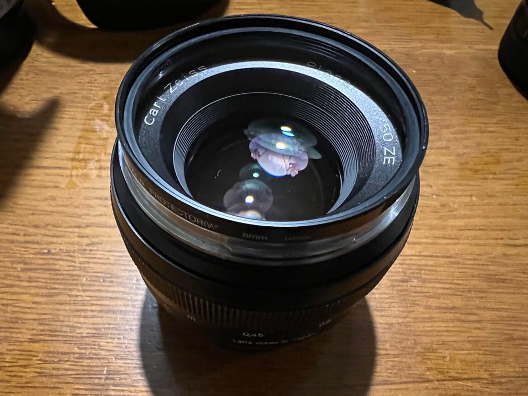 キヤノン(EF)用Carl Zeiss Planar 1.4/50 ZE レンズ