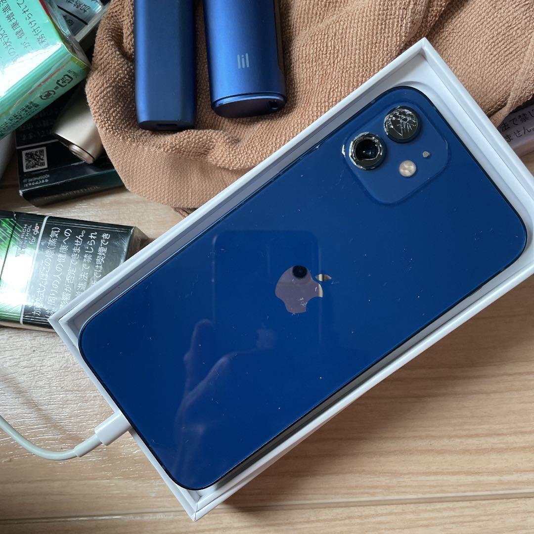 iPhone 12 ブルー 256 GB Softbank