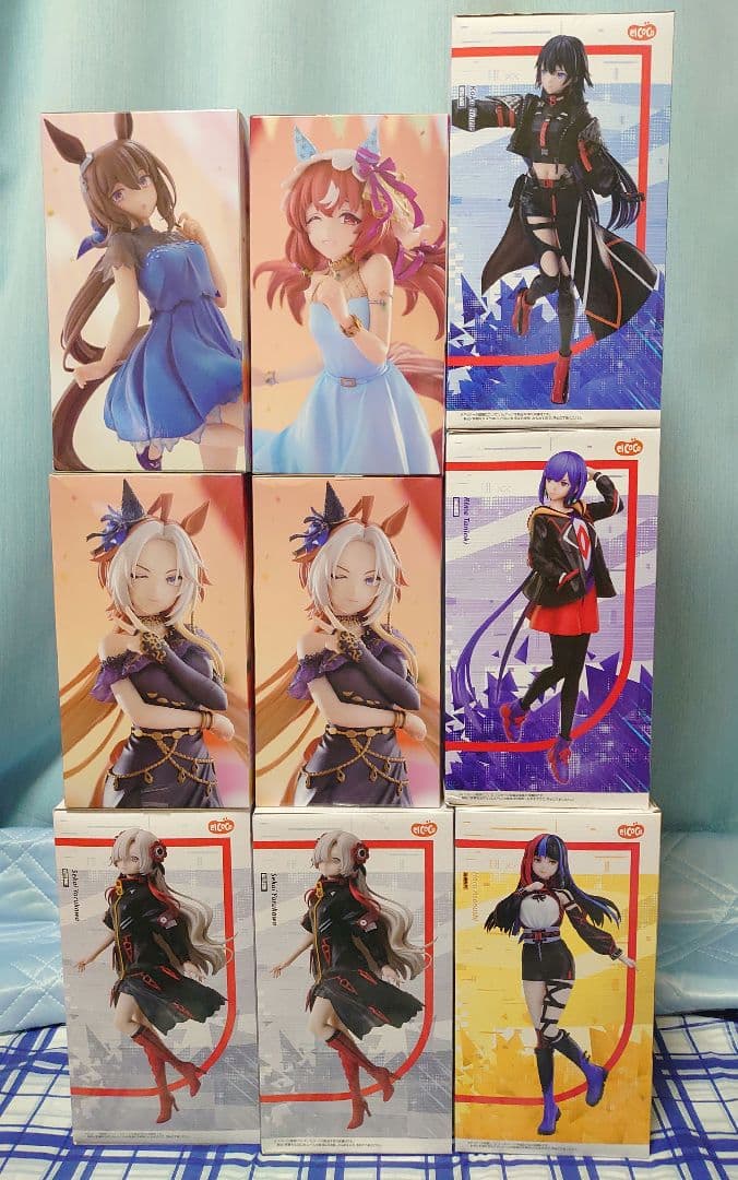 未開封)フィギュア 9点 神椿市建設中。 1/7スケールフィギュア ウマ娘
