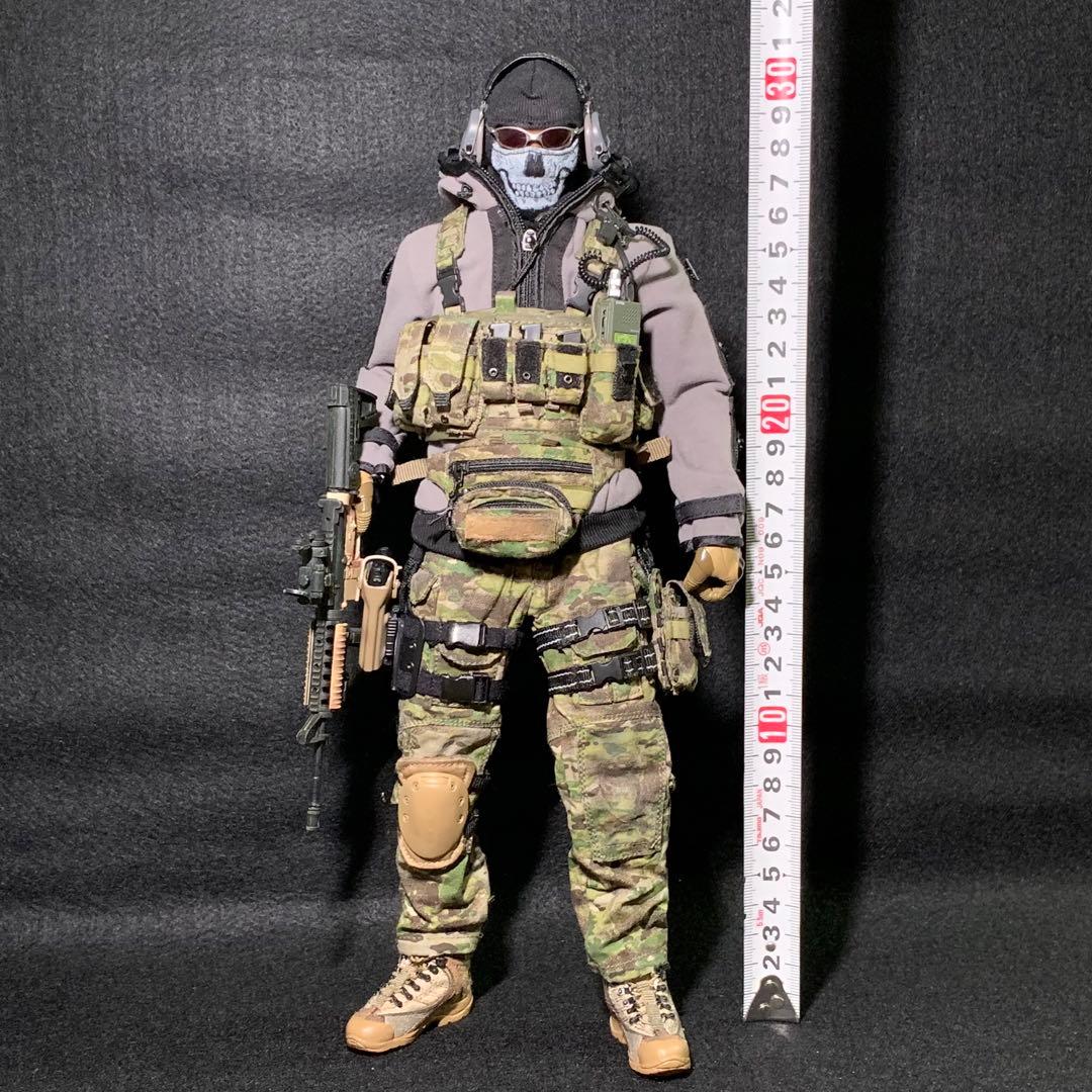 1/6 カスタムフィギュア ミリタリー COD MW2 ゴースト GHOST - メルカリ
