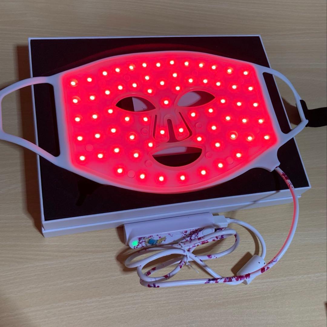 【限定デザイン】 CURRENTBODY LEDライトセラピーマスク さくら