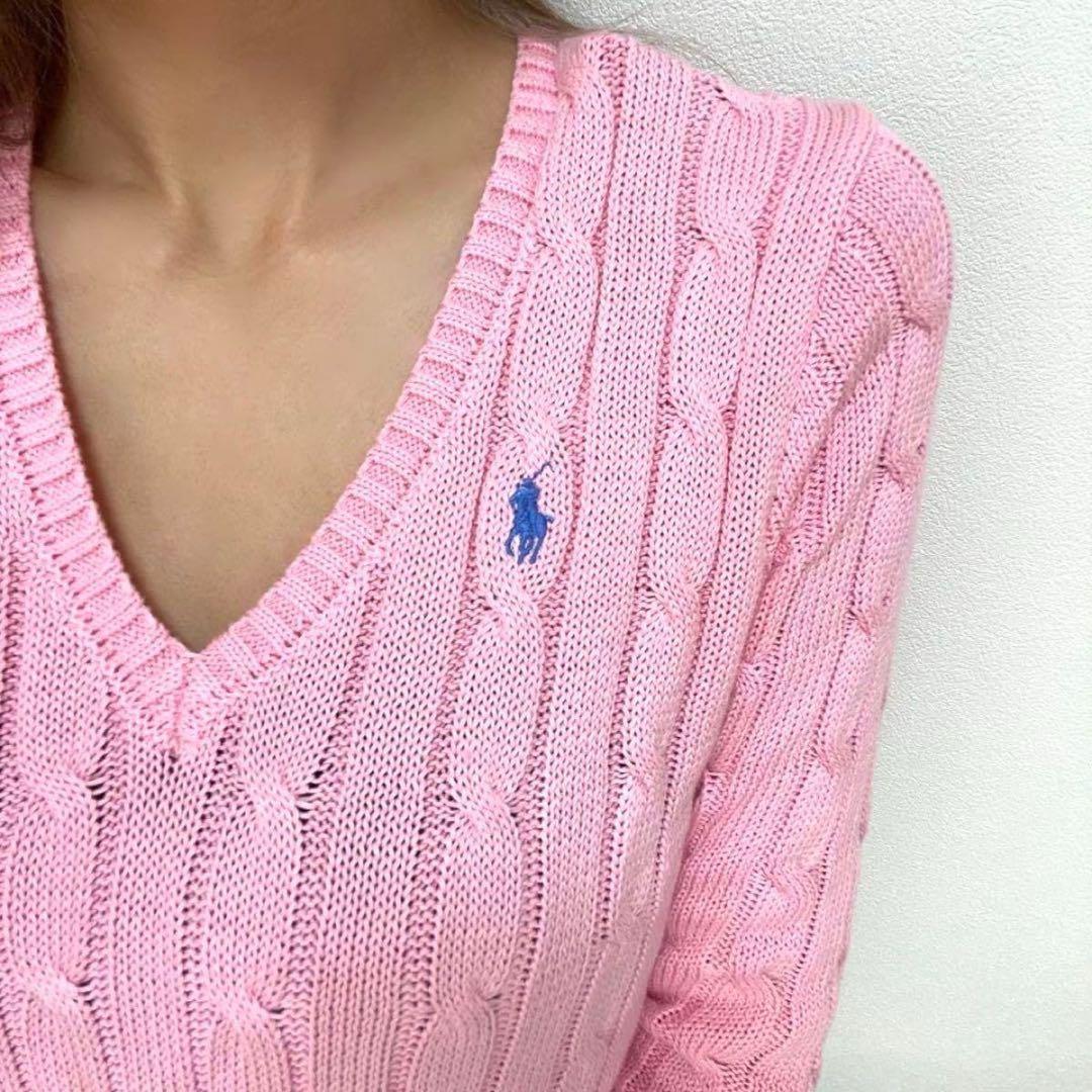 新品タグ付 ラルフローレン ケーブルニット セーター カーディガン