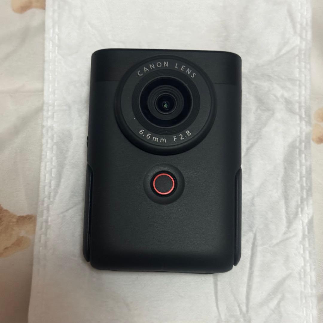 【i】Canon PowerShot V10ブラック デジカメ