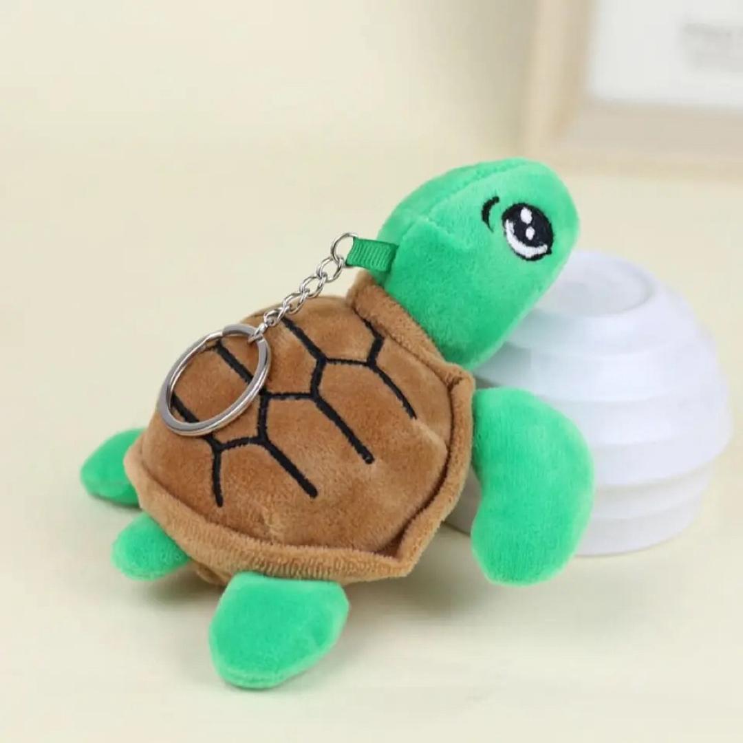 カメ 亀 ぬいぐるみ キーホルダー キーチャーム おもちゃ ギフト