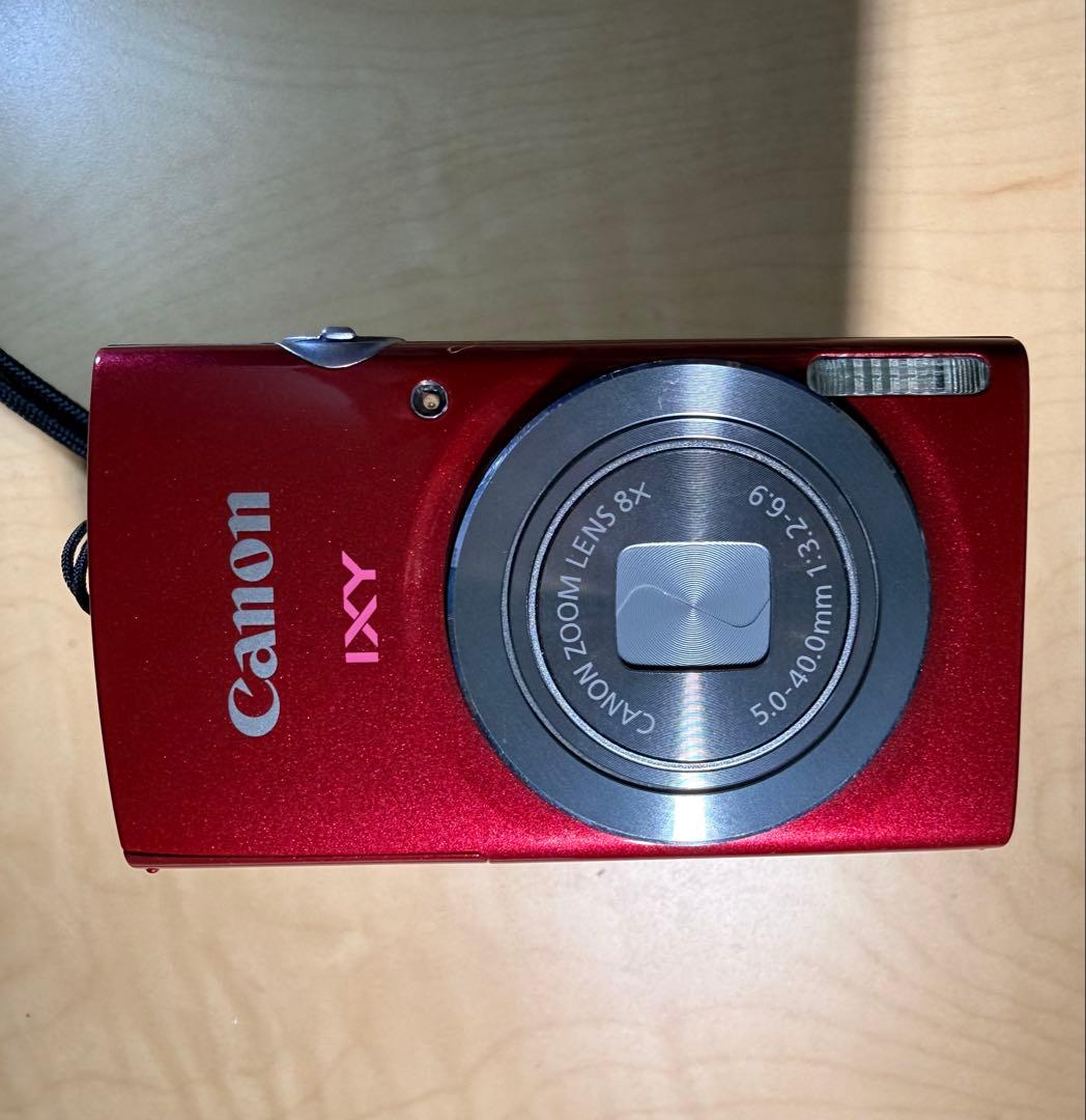 【2/22誕生日セール】新品同様・Canon IXY 120 レッド・CCD